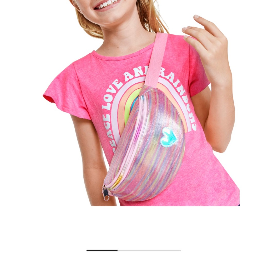 3 for $10🐣Kids' girls Rainbow Fanny Pack